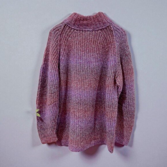 NWT En Saison Luca Oversize Sweater Purple Ombre - Picture 5 of 5